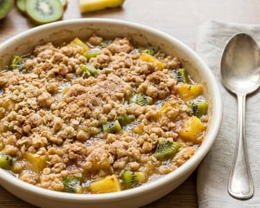 Exotic Fruit Crumble