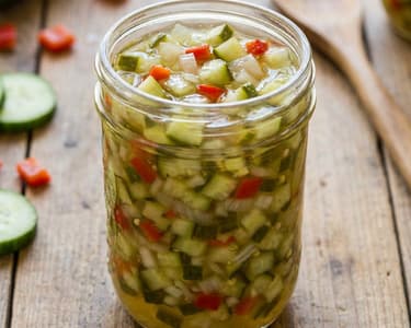 Relish de castraveți crocant