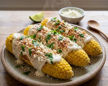 Elotes - Porumb copt în stil mexican