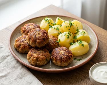 Traditional Pork and Beef Meatballs