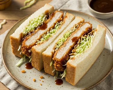 Crispy Chicken Katsu Sando | Japanese street food sandwich