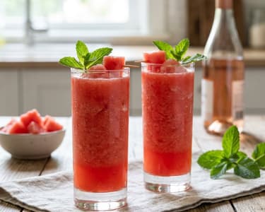 Spritz Rosé cu Pepene Verde