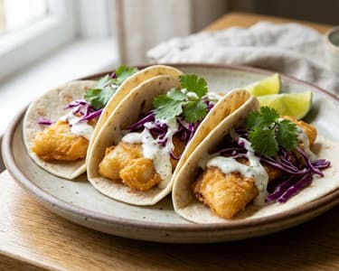 Tacos cu pește crocant | Street food de vară