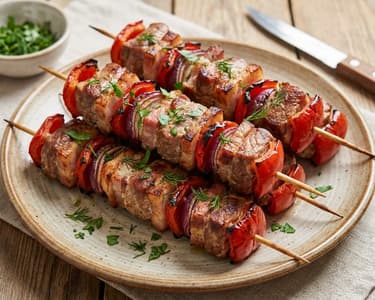Frigărui haiducești de porc la grătar | Suculente și aromate
