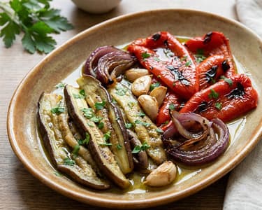 Escalivada catalană la cuptor | Deliciu mediteranean
