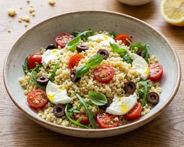 Salată toscană de bulgur | Prânz de vară hrănitor
