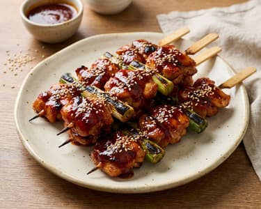 Dakkochi | Frigărui coreene de pui dulci-picante