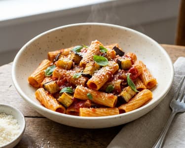 Pasta alla Norma with Browned Eggplant | Quick Dinner