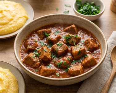 Ostropel tradițional de porc | Fraged și aromat