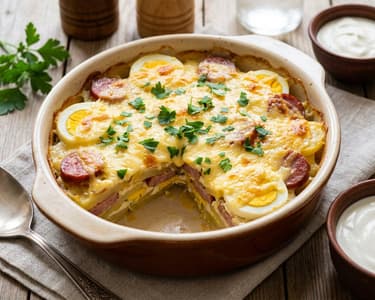 Baked French Potatoes | Traditional Recipe