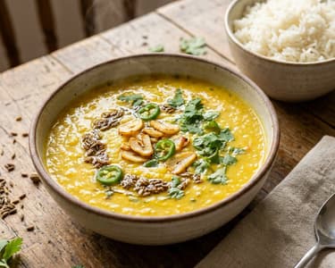 Dal Tadka | Aromatic Indian Yellow Lentil Curry