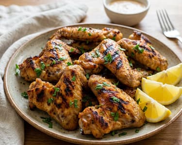 Grilled chicken wings | Crispy and flavorful