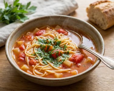 Summer Tomato Sour Soup | Fresh and Flavorful