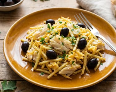Bacalhau à Brás | Cod with Matchstick Potatoes and Creamy Eggs