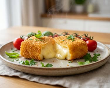Crispy Fried Cașcaval | Romanian Breakfast
