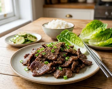 Korean-Style Beef Bulgogi