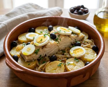 Bacalhau à Gomes de Sá | Portuguese-style cod