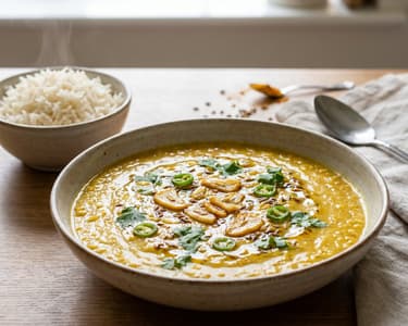 Yellow Lentil Dal Tadka | Aromatic and Nutritious Indian Curry