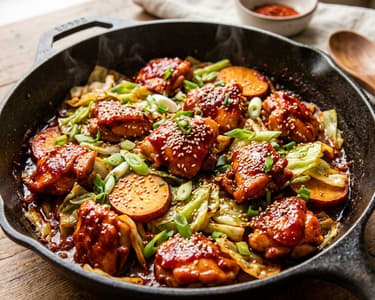 Chuncheon Dakgalbi | Street food coreean savuros