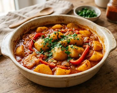 Cartofi scăzuți la cuptor | Tradițional și aromat