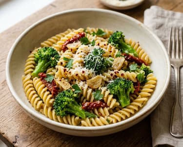 Pasta with Broccoli and Sun-Dried Tomatoes | Quick Italian Classic