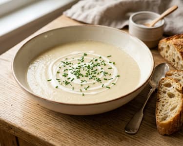 Potage Soubise | Supă franțuzească catifelată de ceapă