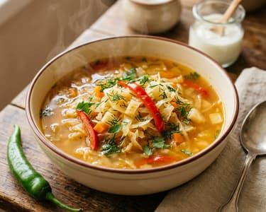 Ciorbă de varză de toamnă | Bogată și acrișoară