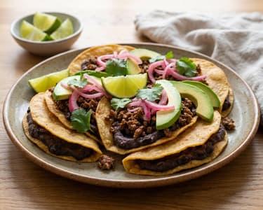 Yucatán Panuchos with Beef | Mexican Street Food
