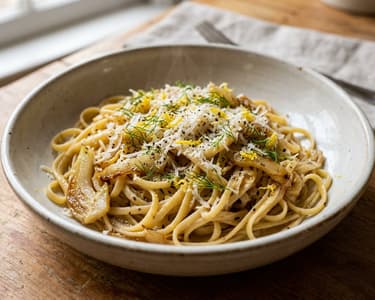 Linguine with Caramelized Fennel | Quick Italian Classic