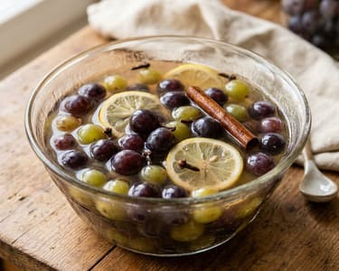 Traditional grape compote | Fragrant autumn dessert