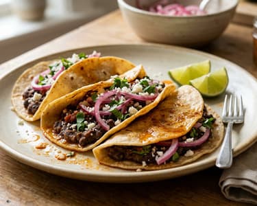 Bean Tacos de Canasta | Authentic Street Food