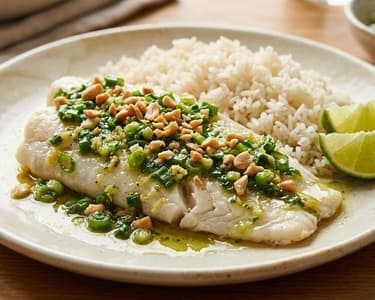 Cá Nướng Mỡ Hành | Pește vietnamez copt cu ceapă verde