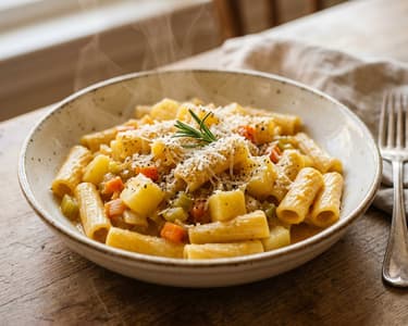 Pasta e patate alla napoletana | Clasic italian cremos