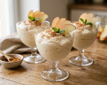 Spumă tradițională de mere | Desert pufos și aromat