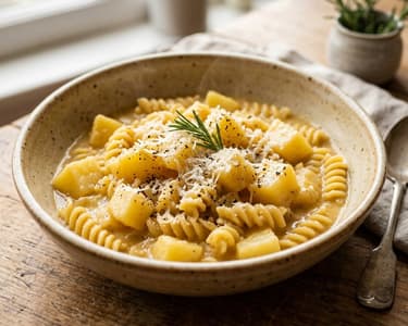 Pasta e Patate | Rețetă napoletană cremoasă cu cartofi