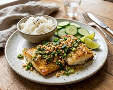 Cá Nướng Mỡ Hành | Pește copt în stil vietnamez
