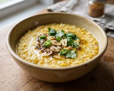 Dal Khichdi | Traditional Indian Lentil and Basmati Rice Curry