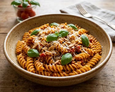 Fusilli alla Trapanese | Pesto sicilian rapid în 20 minute