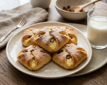 Plăcinte moldovenești Poale-n brâu cu brânză de vaci | Brunch de casă