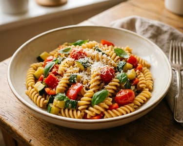 Fusilli all'Ortolana | Rețetă rapidă cu legume