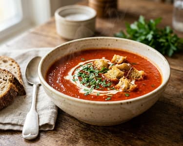 Supă cremă de ardei copți | Aromată și catifelată