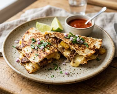 Gringas mexicane cu vită | Street food autentic și suculent