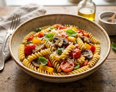 Fusilli all'Ortolana | Gust italian cu legume de grădină