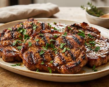 Grilled Marinated Pork Shoulder | Tender and Flavorful