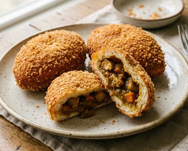 Kare Pan cu pui | Street food japonez crocant