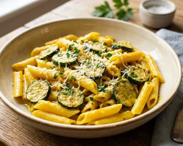 Paste cu dovlecei și șofran | Clasic italian rapid