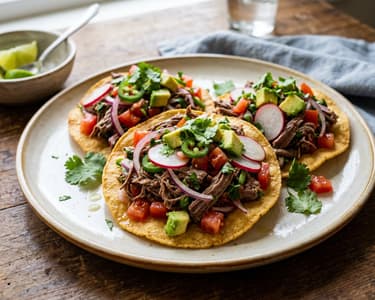 Mexican Beef Salpicón | Fresh and Juicy Street Food