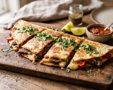 Mexican Beef Machetes | Authentic Street Food