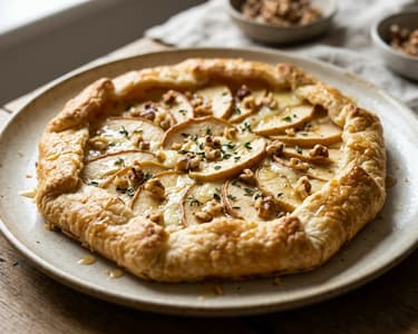 Rustic Brie and Apple Tart | French Taste