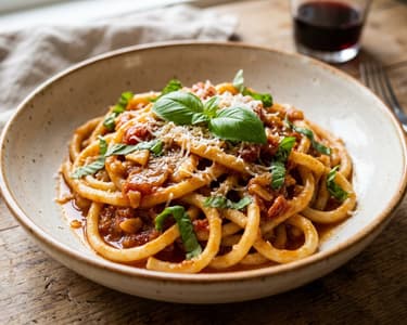 Pici all'Aglione | Quick and Aromatic Tuscan Classic